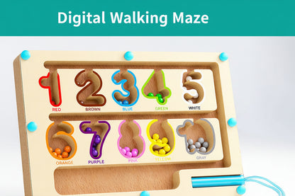 Wooden Magnetic Counting Operation Set