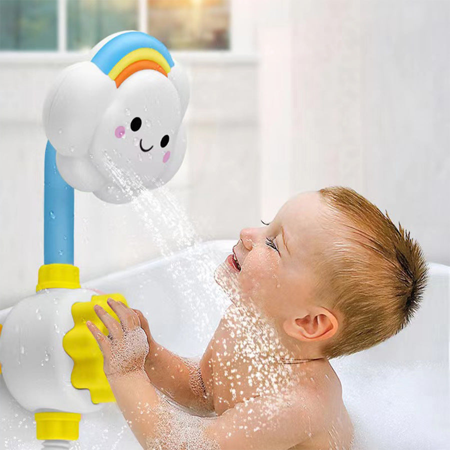 Children's bath spray sunflower bathroom water toys