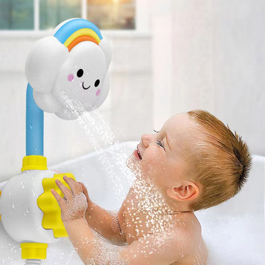 Children's bath spray sunflower bathroom water toys
