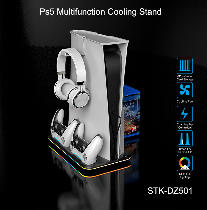 PS5 Slim Charging and Cooling Station