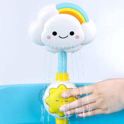 Children's bath spray sunflower bathroom water toys