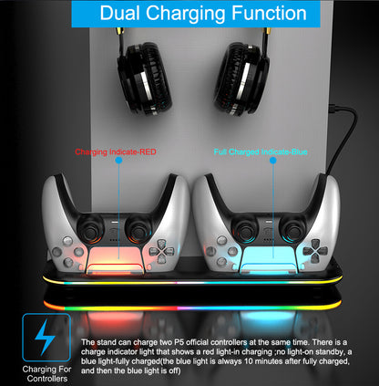 PS5 Slim Charging and Cooling Station
